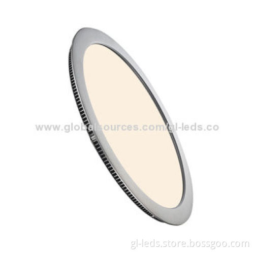 Super Bright 2835 SMD Round LED Panel Lamp, 12W, 860lm, 5 Years Warranty
